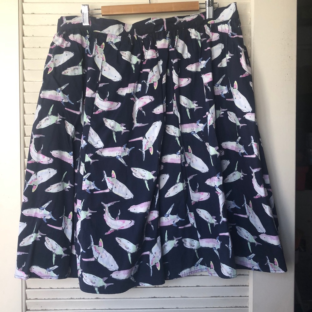 Shark skirt from ModCloth label